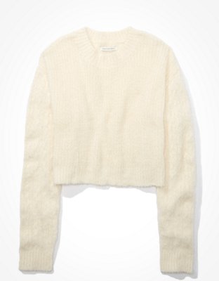 AE Cropped Eyelash Sweater