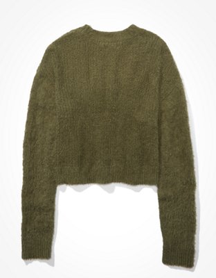 AE Cropped Eyelash Sweater
