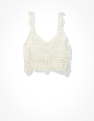 AE Crochet Tank Top