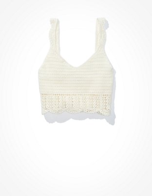 AE Crochet Tank Top