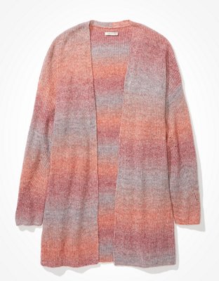Женские кардиганы American Eagle AE Oversized Space Dye Cardigan — фото 3