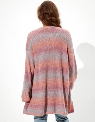 Женские кардиганы American Eagle AE Oversized Space Dye Cardigan — фото 2