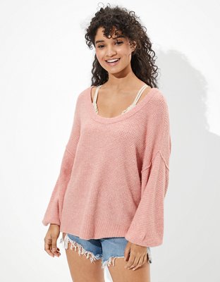 AE Oversized Scoop Neck Sweater