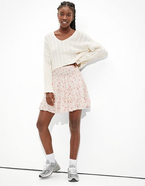 Женские свитеры American Eagle AE Cropped V-Neck Sweater