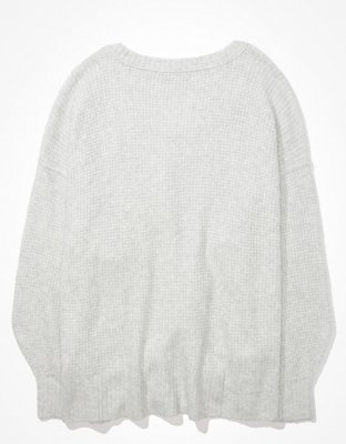 Женские свитеры American Eagle AE Oversized Scoop Neck Sweater — фото 4