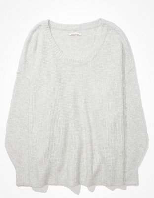 Женские свитеры American Eagle AE Oversized Scoop Neck Sweater — фото 3