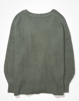 AE Oversized Scoop Neck Sweater