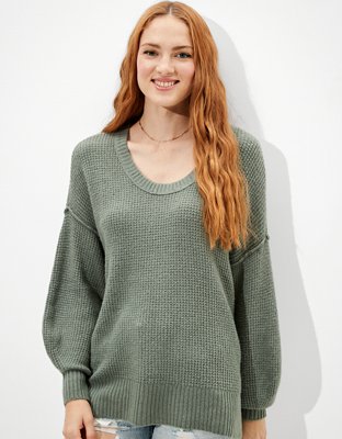 AE Oversized Scoop Neck Sweater