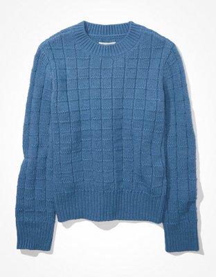 Женские свитеры American Eagle AE Waffle Crew Neck Sweater — фото 3