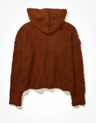 Женские свитеры American Eagle AE Textured Hooded Sweater — фото 4