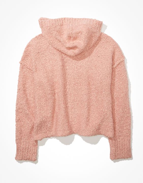 AE Textured Hooded Sweater
