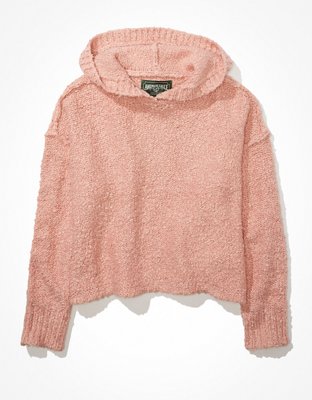 AE Textured Hooded Sweater