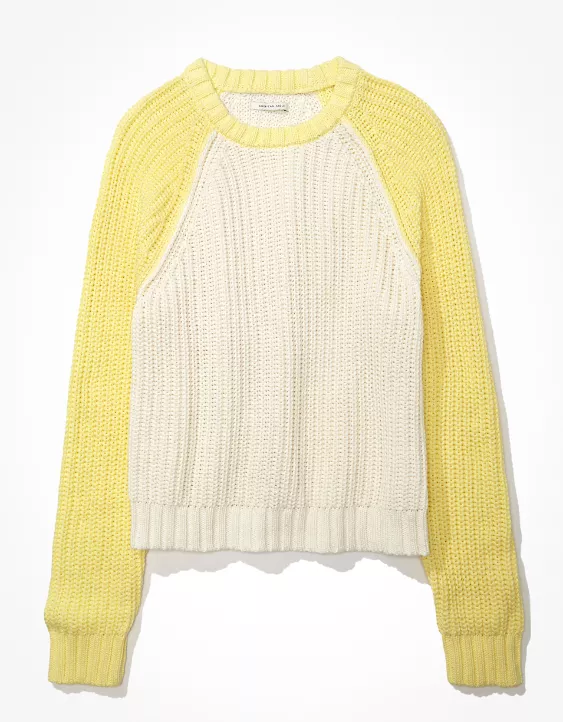 AE Knit Raglan Sweater