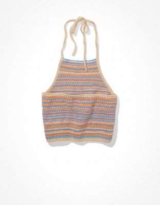 AE Knit Crochet Tank Top
