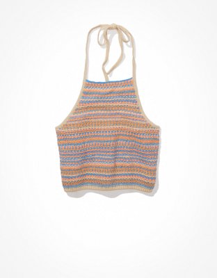 AE Knit Crochet Tank Top