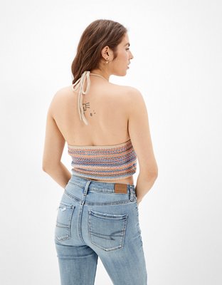 AE Knit Crochet Tank Top