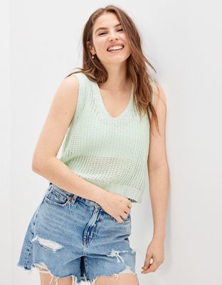 AE Sweater Tank Top