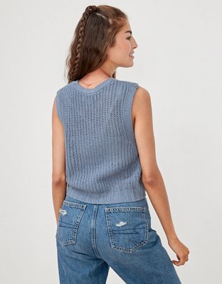 Женские свитеры American Eagle AE Sweater Tank Top — фото 2