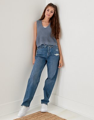 Женские свитеры American Eagle AE Sweater Tank Top — фото 4