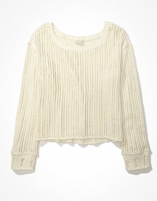AE Open-Stitch Sweater