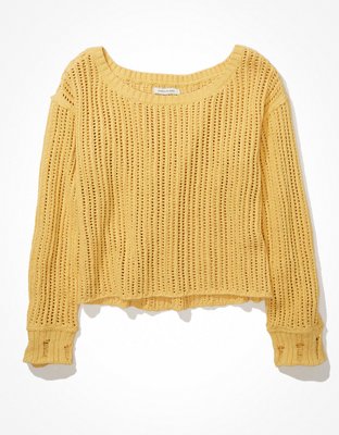 AE Open-Stitch Sweater