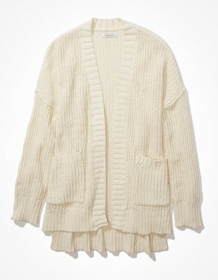 Женские кардиганы American Eagle AE Long-Sleeve Knit Cardigan — фото 3