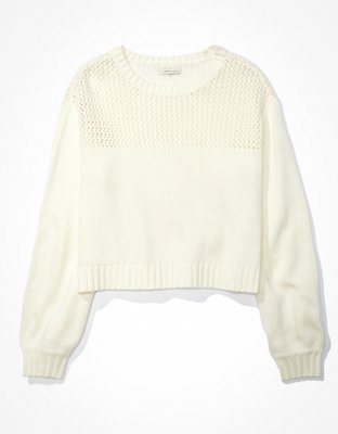 Женские свитеры American Eagle AE Open Weave Sweater — фото 3