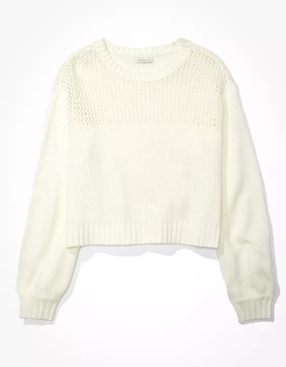 AE Open Weave Sweater
