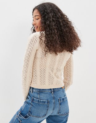 AE Pointelle Cardigan