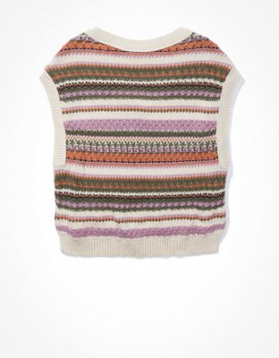 Женские свитеры American Eagle AE Oversized Sweater Vest — фото 4