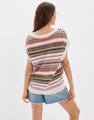 Женские свитеры American Eagle AE Oversized Sweater Vest — фото 2