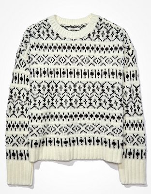 AE Fairisle Crew Neck Sweater