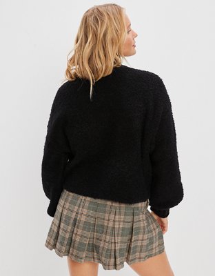 AE Bouclé Mock Neck Sweater