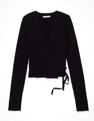 AE Ballet Wrap-Around Sweater