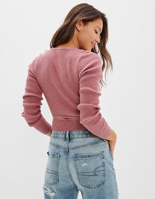 AE Ballet Wrap-Around Sweater