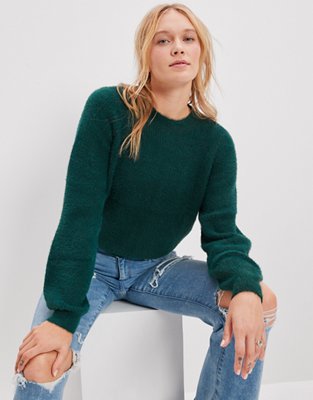 American Eagle Aerie Open Back Sweater