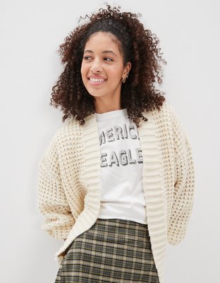Женские кардиганы American Eagle AE Chunky Cardigan — фото 2