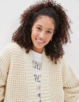 Женские кардиганы American Eagle AE Chunky Cardigan — фото 5