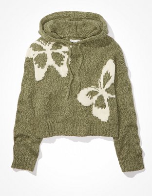 Женские худи American Eagle AE Butterfly Sweater — фото 4