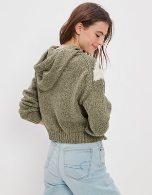 Женские худи American Eagle AE Butterfly Sweater — фото 3