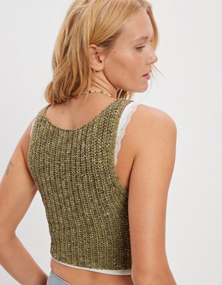 AE Sleeveless Sweater Vest