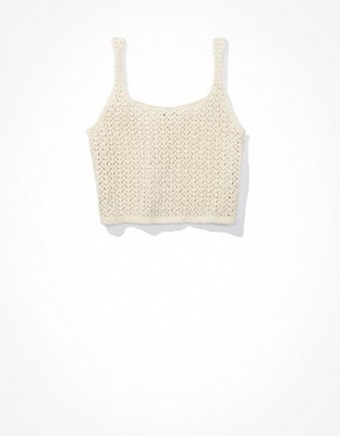 AE Button-Front Sweater Cami