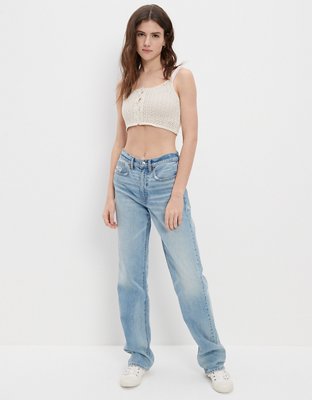 AE Button-Front Sweater Cami