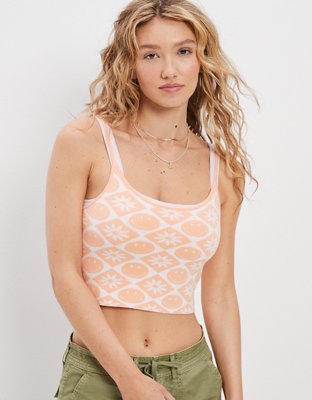 AE Cropped Sweater Tank Top