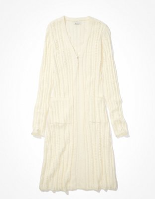 AE Extra Long Knit Cardigan