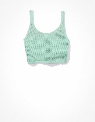 AE Button-Front Sweater Cami