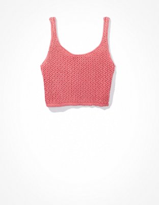 AE Button-Front Sweater Cami