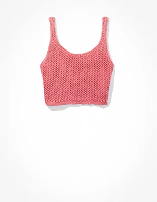 AE Button-Front Sweater Cami