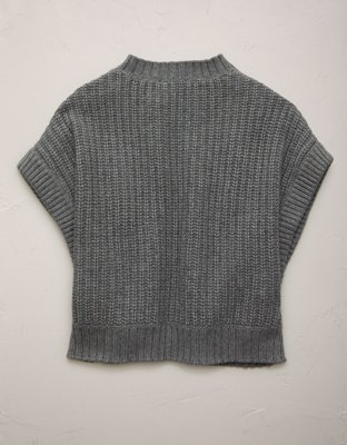 AE77 Shaker Stitch Sweater Vest