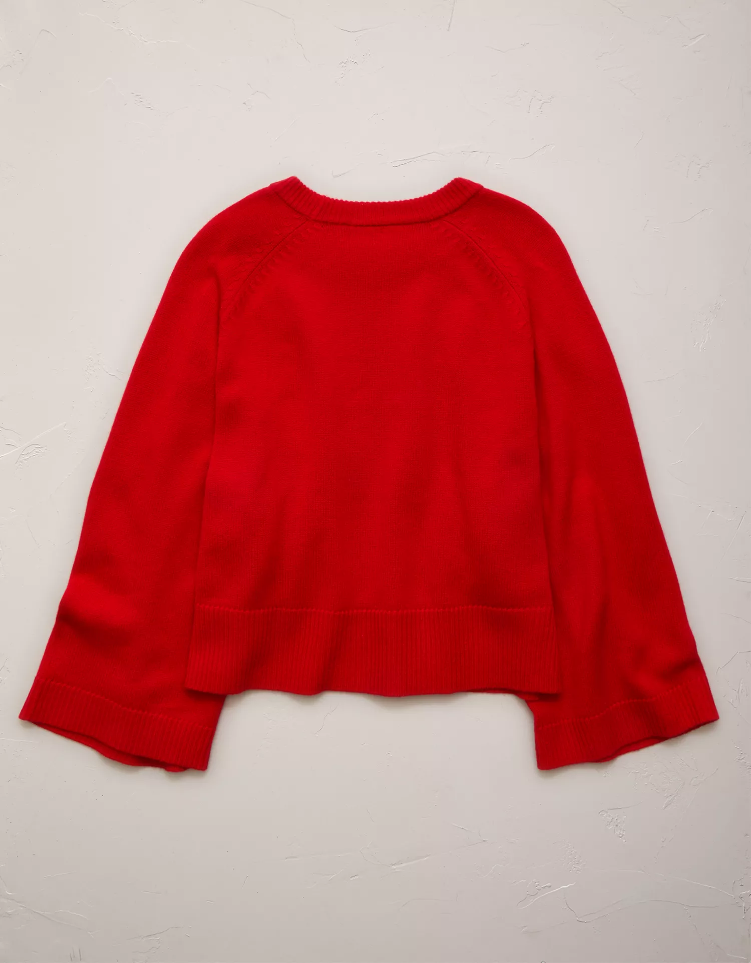 AE77 Boxy Cashmere Sweater Tee - thumbnail 4